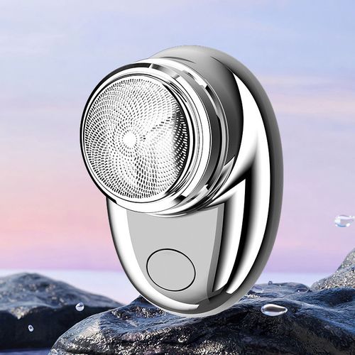 Rechargeable and washable men's shaver, mini travel electric shaver, portable electric shaver