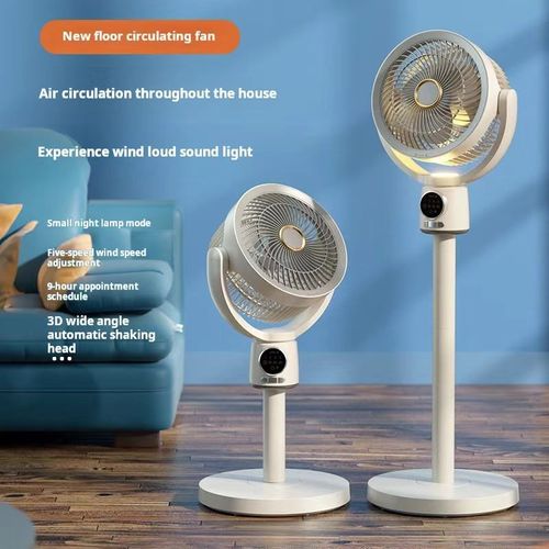 Standing Fan with Air Conditioner Temperature Display Electric Misting Fan Outdoor for Home