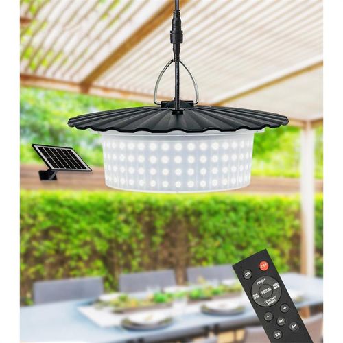 Solar Pendant Light 244led 5 Modes IP65 Waterproof Shed Lamp Motion Sensor Indoor Outdoor Lighting