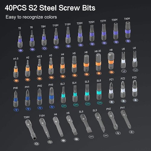 24 in 1 Multi-purpose Ratchet Wrench Screwdriver S2 Magnetic Bits Tools Set DIY Household Repair Tool