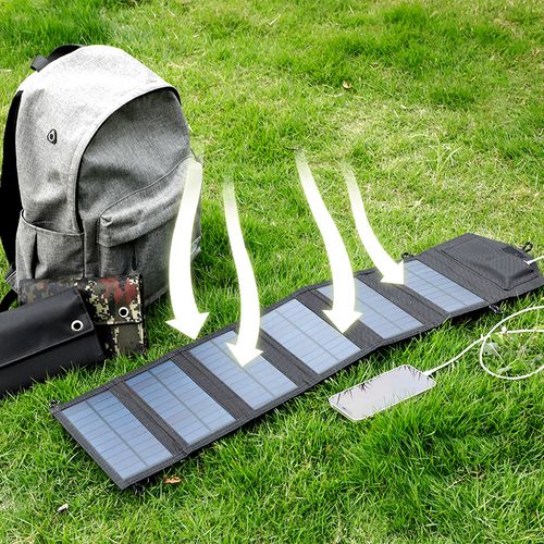Solar Panels Usb Charger Portable Foldable Mini Six Slices Folding Solar Panel Outdoor Portable Solar Panel