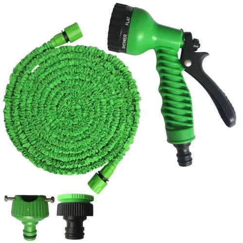 Garden Hose Pipe Water Hose Expandable Magic  Water Gun Foam Pot Flexible Reels Hose Car Wash Gun Sprayer