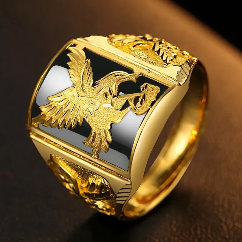 Hot Selling High Quality Hiphop Punk Style Men Rings Fashion Jewelry Rings for Men