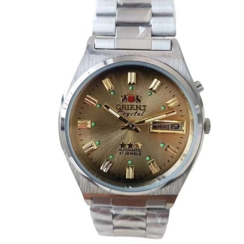 Oriental Double Lion Automatic Mechanical Watch Men's Watch Luminous Double Date Automatic Mechanical Watch Double Lion Wristwatch