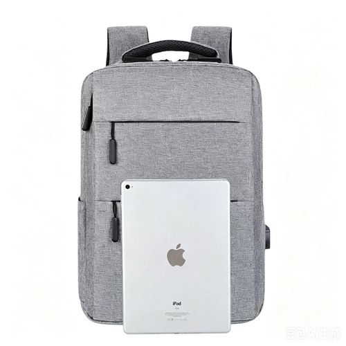 Mochila Escritório Resistente em Tecido Oxford para Portátil 15,6 Polegadas, Compartimento Antichoque, Porta USB Integrado, Entrega Domiciliária em Toda Luanda