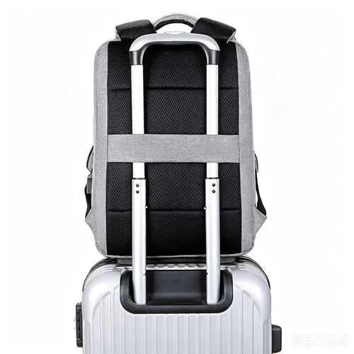 Mochila Escritório Resistente em Tecido Oxford para Portátil 15,6 Polegadas, Compartimento Antichoque, Porta USB Integrado, Entrega Domiciliária em Toda Luanda