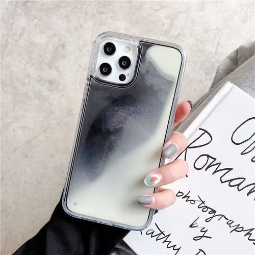 New iPhone 16 Luminous Quicksand Phone case with Night Light