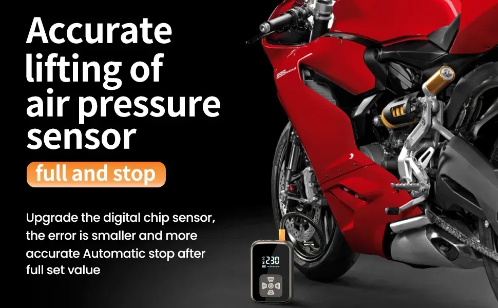 Wireless & portable air pump