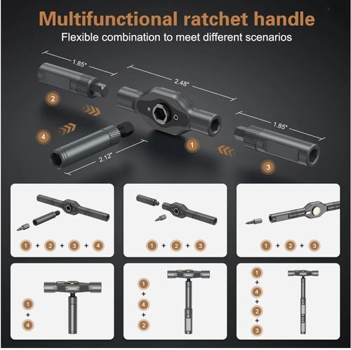 24-In-1  Magnetic Screwdriver Set