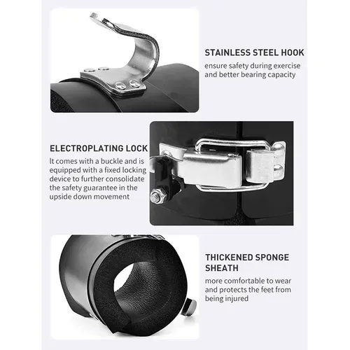 Fitness Anti Gravity Inversion Boots for Compression Relief Exercise Pull up Boots Anti Gravity Inversion Boots