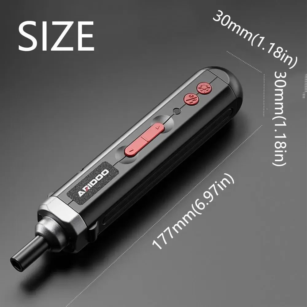 9.8V Handheld Manual & Electric  Screwdriver Set with Carden Shaft