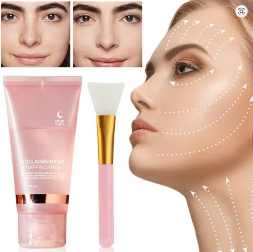 Buy1Get 1 free！ 🔥💃75mlX2 Collagen Overnight Wrapping Mask