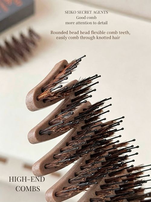 2026 NEW 🔥Hi-end Pipecone Boar Bristle Hair Brush