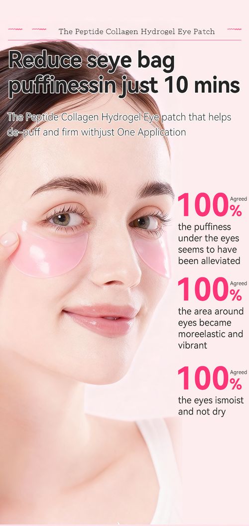 30pairs X2  of Peptide Collagen Hydrogel Eye Patches