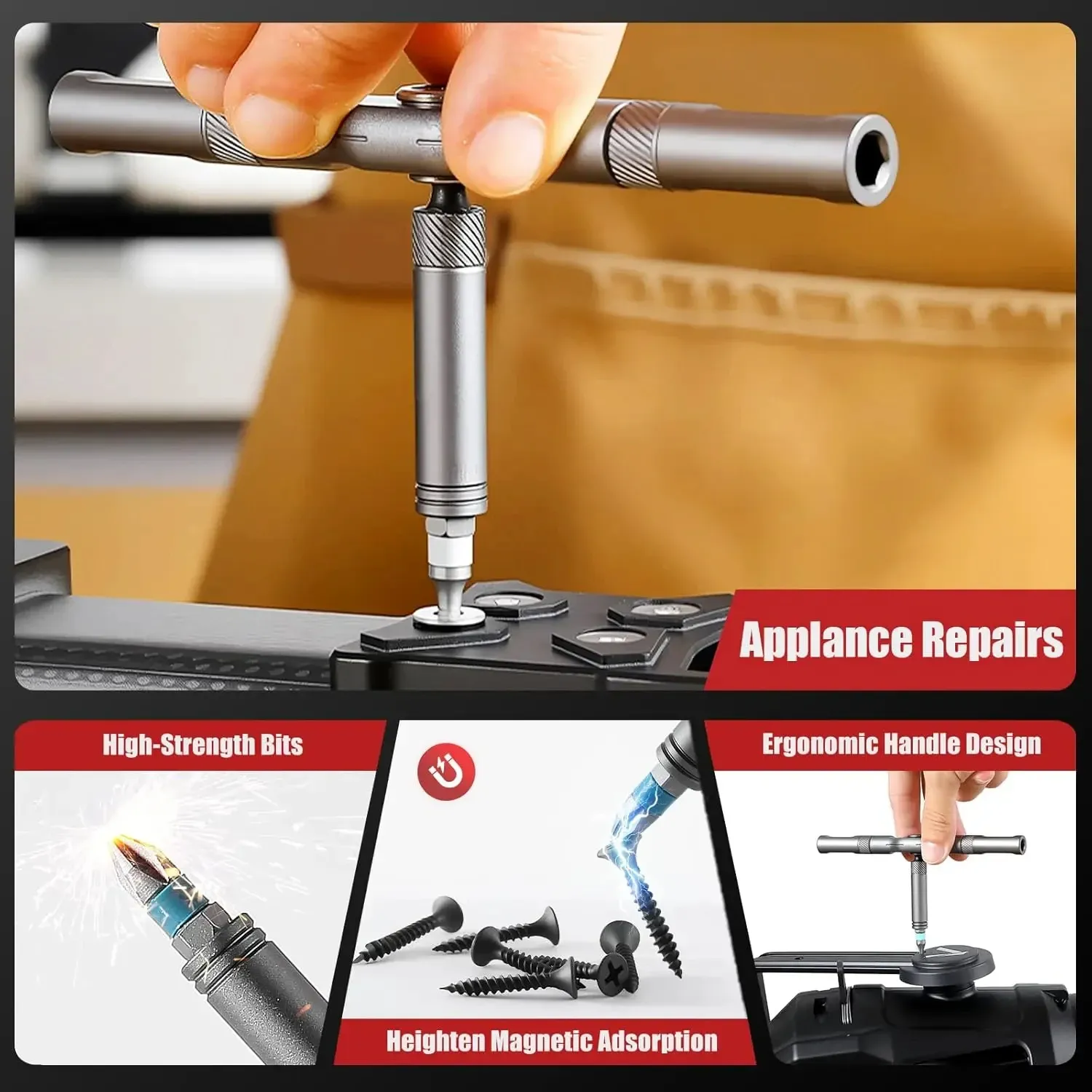 24-In-1  Magnetic Screwdriver Set