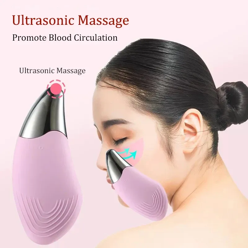2-in-1 Silicon Ultra-Sonic Facial Beauty Device