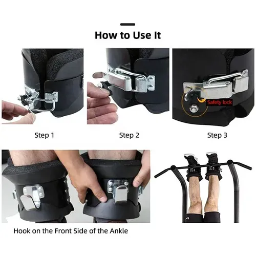 Fitness Anti Gravity Inversion Boots for Compression Relief Exercise Pull up Boots Anti Gravity Inversion Boots