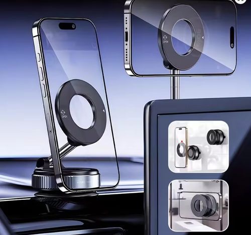 Vacuum Mount Strong Magnetic phone holders（1pc or 2pcs)