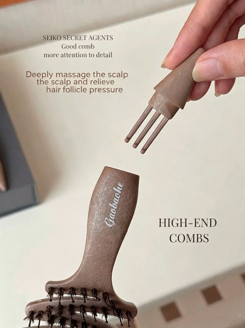 2026 NEW 🔥Hi-end Pipecone Boar Bristle Hair Brush