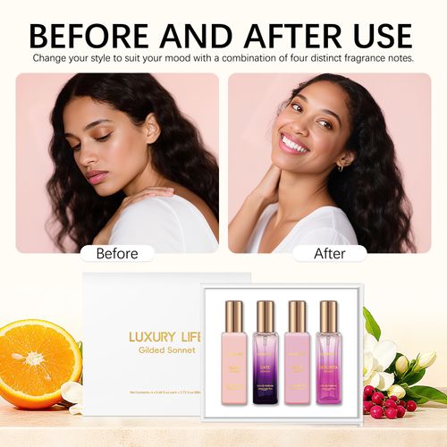 4X20ML Luxury Life  Women Prefume Gift Set