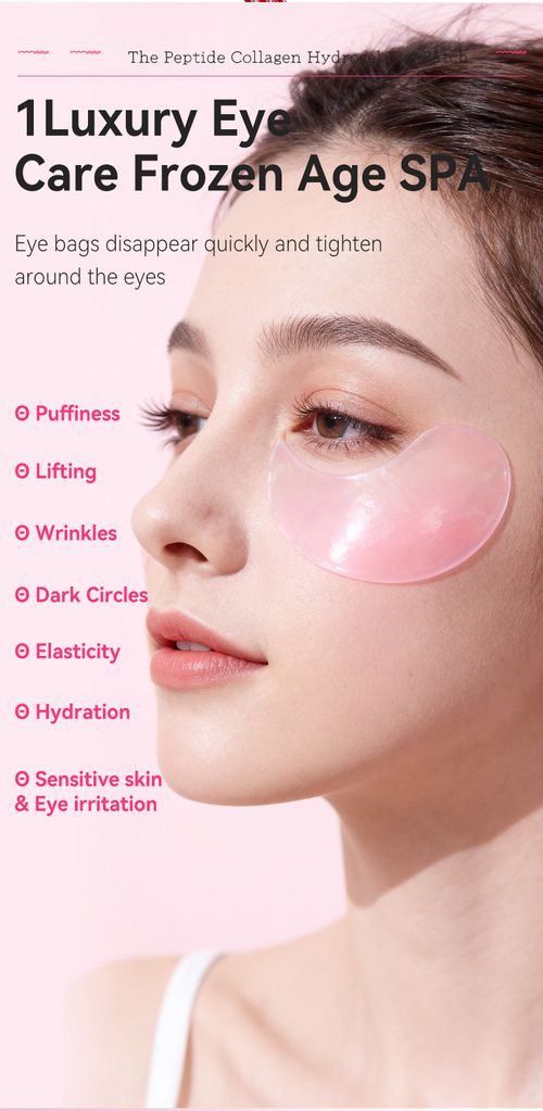 30pairs X2  of Peptide Collagen Hydrogel Eye Patches