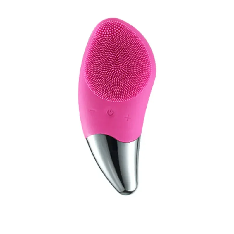 2-in-1 Silicon Ultra-Sonic Facial Beauty Device