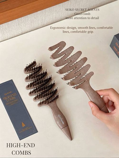 2026 NEW 🔥Hi-end Pipecone Boar Bristle Hair Brush