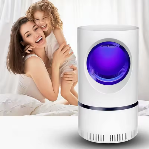 Silent Electric Mosquito Trap Lamp | Odor-Free Suction + UV Lure | Bedroom-Study-Childroom Safe, No Sparks, All-Night Mosquito Control