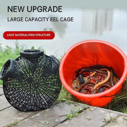 New Upgrade Fish Trap Eight-hole outdoor eel cage