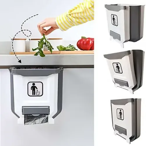 🔥Hot Sale🔥Kitchen Cabinet Foldable Trash Can