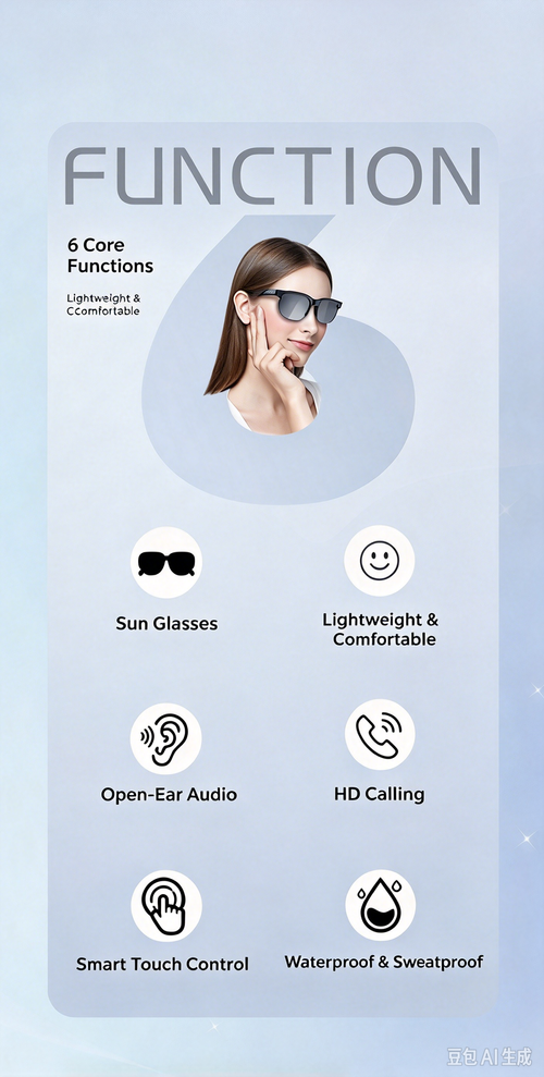 Smart Bluetooth Sunglasses | Open-Ear Music, HD Calls & Polarized UV Protection