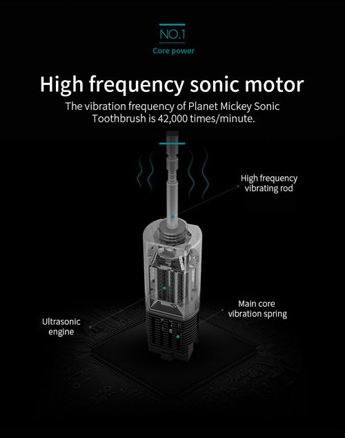 Powerful Deep Clean Sonic Toothbrush for Home & Travel