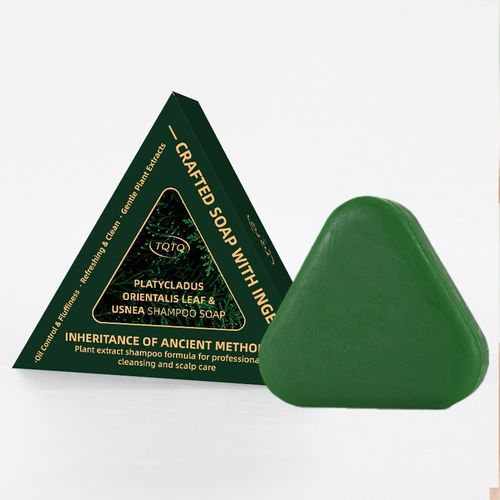 4 Bars Traditional Herbal Shampoo Bar, Cloud-Like Rich Lather, Nourish Hair & Long Lasting Fragrance