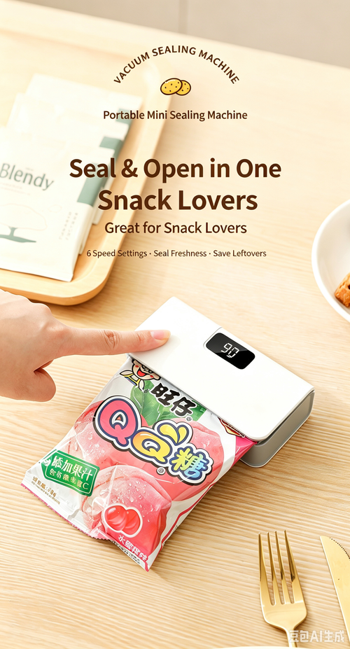 Portable Mini Bag Sealer – Moisture‑proof & Bug‑proof For Your Food