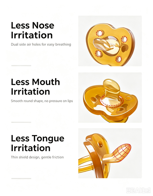 Soft Liquid Silicone Pacifier Set Baby Soother Nipple with Storage Case BPA‑Free Safe for Newborn Infant