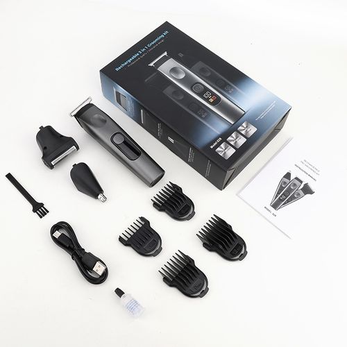 Multifunctional Electric Hair Clipper Set, Hair Carving Trimmer, Shaver & Nose Hair Trimmer All‑in‑One Kit