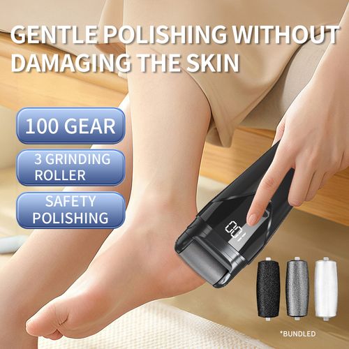 100-Gear Electric Foot Grinder for Smooth Baby-Soft Feet