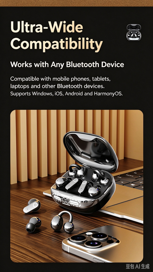 3-in-1 Wireless Earbuds | 3 Wearing Styles In One Case