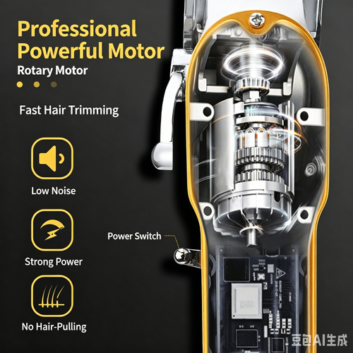 New Men Hair Clipper, Professional Salon & Home Use, Rechargeable Digital Display Electric Hair Trimmer for Bald Head & Carving, Ultra‑Long Battery Life