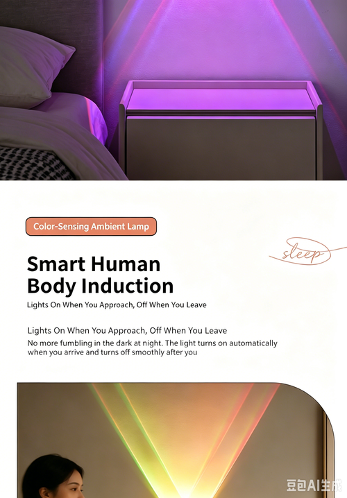Motion Sensor RGB Wall Light, 16 Colors & 3 Color Temperatures, No Drill Magnetic Mount
