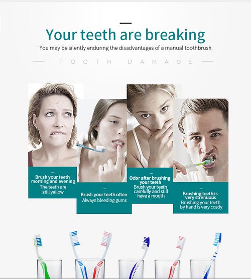 Powerful Deep Clean Sonic Toothbrush for Home & Travel