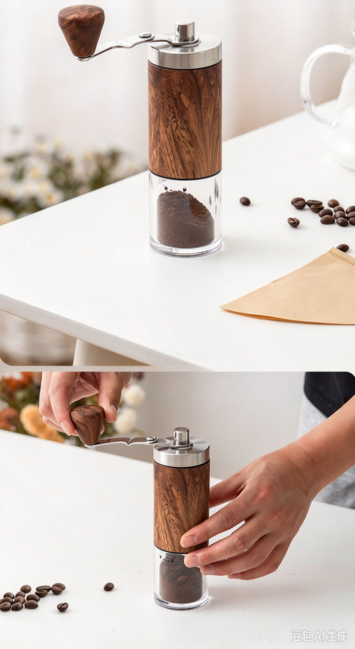 Fresh Coffee Anywhere! Adjustable Manual Coffee Bean Grinder