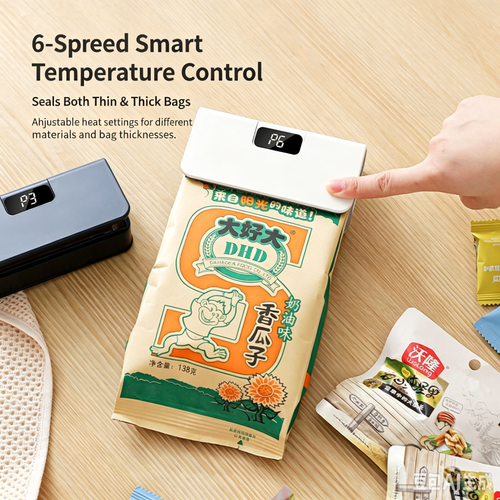 Portable Mini Bag Sealer – Moisture‑proof & Bug‑proof For Your Food