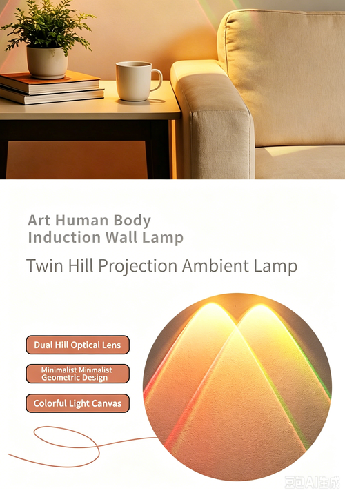 Motion Sensor RGB Wall Light, 16 Colors & 3 Color Temperatures, No Drill Magnetic Mount