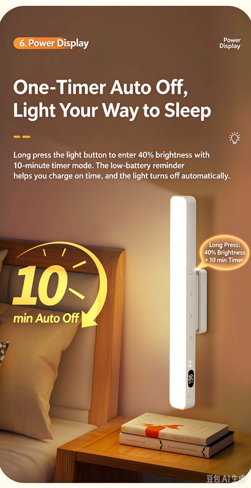 Multi-scene Magnetic LED Light | Bedside, Desk, Closet & Camping Use