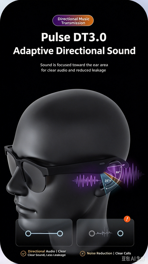 Smart Bluetooth Sunglasses | Open-Ear Music, HD Calls & Polarized UV Protection