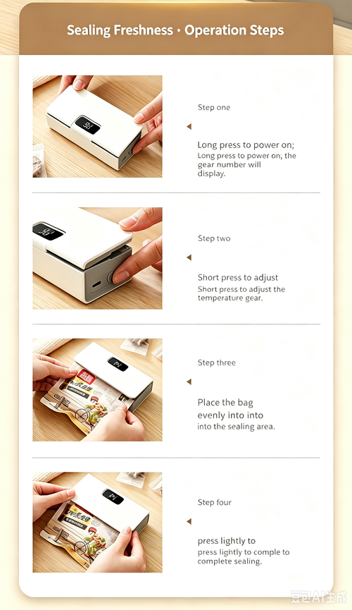 Portable Mini Bag Sealer – Moisture‑proof & Bug‑proof For Your Food