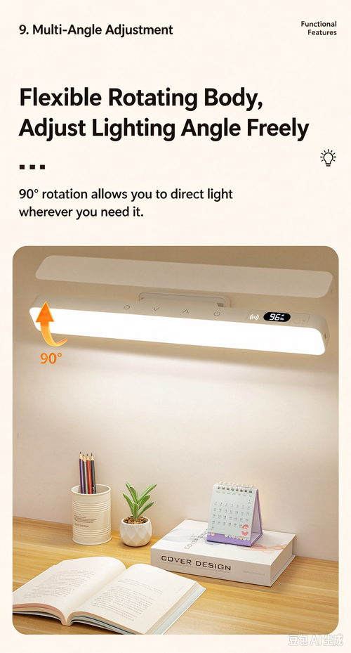 Multi-scene Magnetic LED Light | Bedside, Desk, Closet & Camping Use