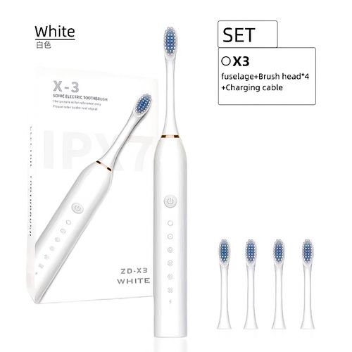 Powerful Deep Clean Sonic Toothbrush for Home & Travel