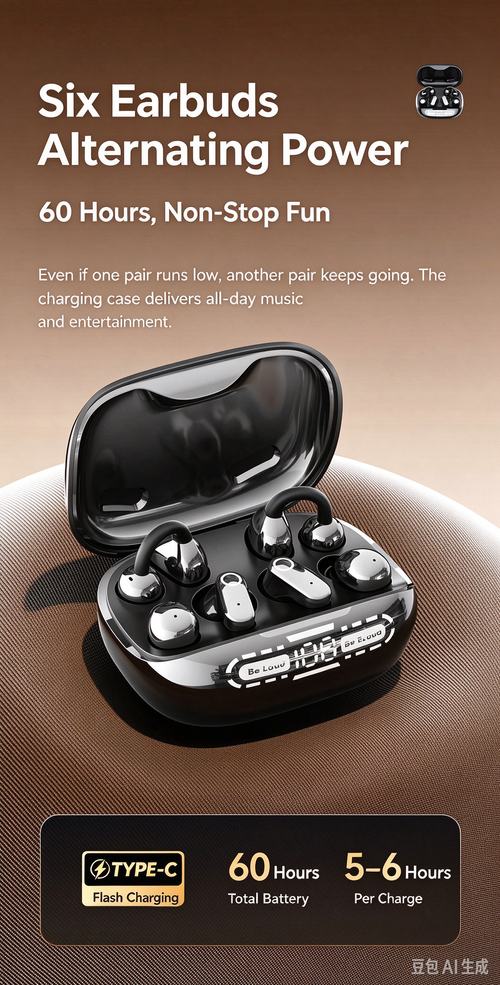 3-in-1 Wireless Earbuds | 3 Wearing Styles In One Case